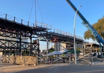 El Muelle de la Compañía Minera de Río Tinto ya está unido
