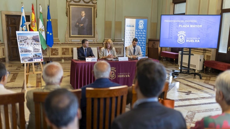 Las obras de la Plaza Mayor de Huelva comenzarán en octubre