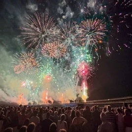 Fuegos artificiales de Colombinas en 2023