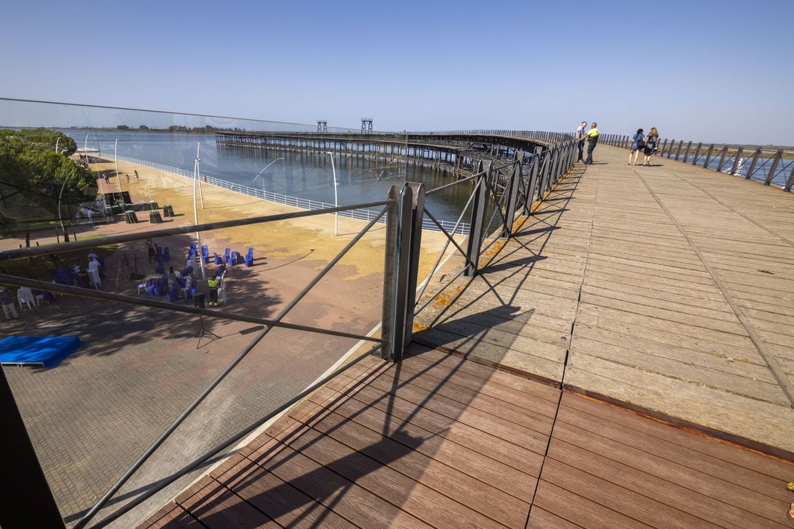 La reinauguración del Muelle del Tinto, en imágenes