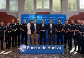 El Puerto de Huelva incorpora 13 efectivos de la Policía Portuaria para reforzar la seguridad