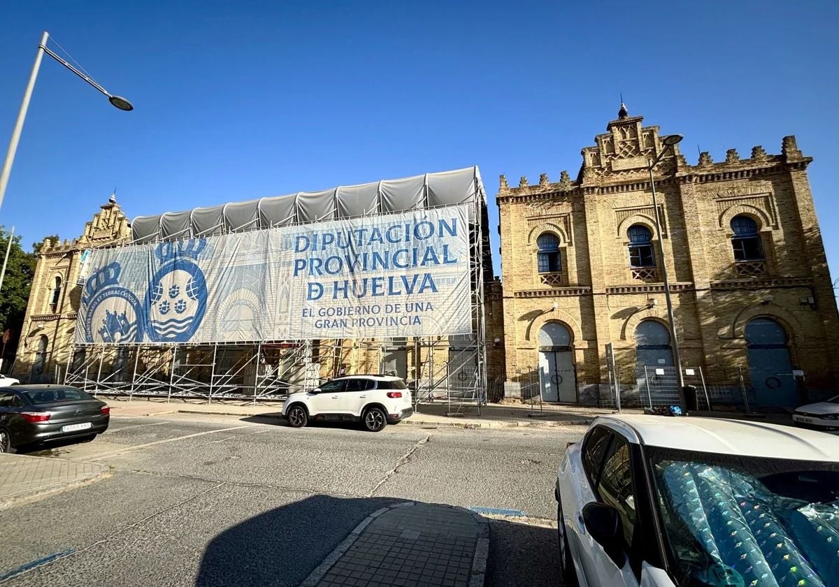 La antigua estación de tren de Huelva