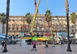 La rehabilitación del viejo edificio de Hacienda pisa el acelerador