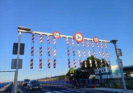 El Puente Sifón de Huelva permanecerá cerrado al tráfico este miércoles hasta mediodía