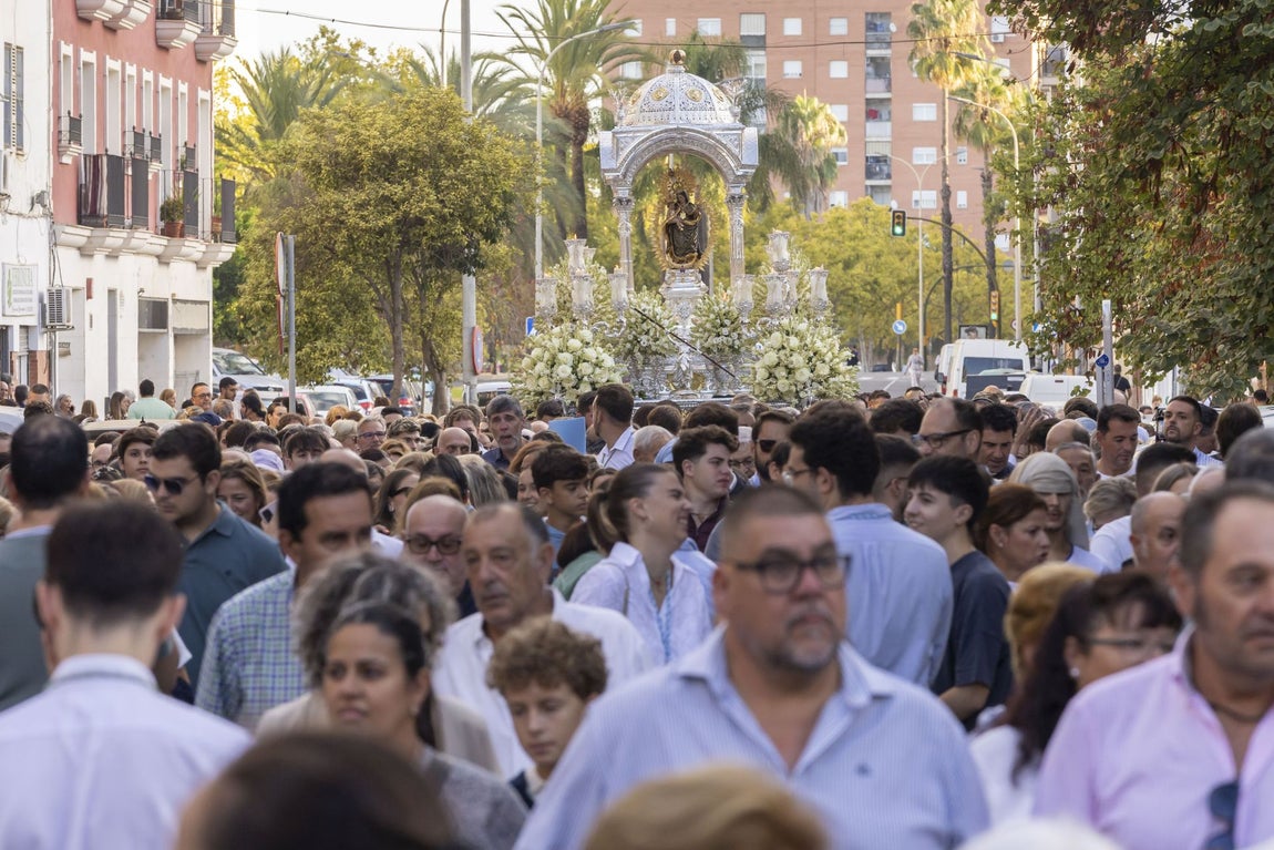 La bajada de la Virgen de la Cinta a la catedral este 8 de septiembre, en imágenes