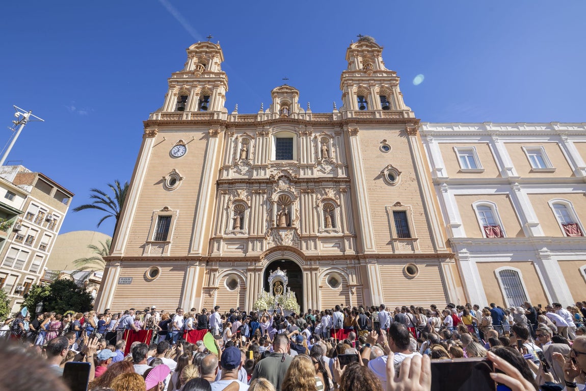 La bajada de la Virgen de la Cinta a la catedral este 8 de septiembre, en imágenes