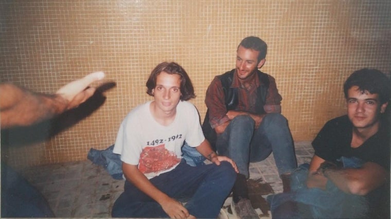 Luis Fernández, Nando y Carlos, habituales del lugar