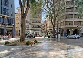 Aplazan sin fecha las obras de peatonalización de La Palmera hacia la calle Puerto de Huelva