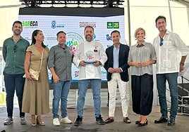 Juan Hormigo y su tronco de atún se coronan en la  multitudinaria despedida de la Feria de la Tapa de Huelva