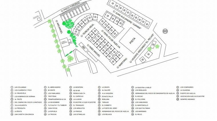 Guía de la Feria del Caballo de Huelva 2025: fechas, programación, mapa y casetas