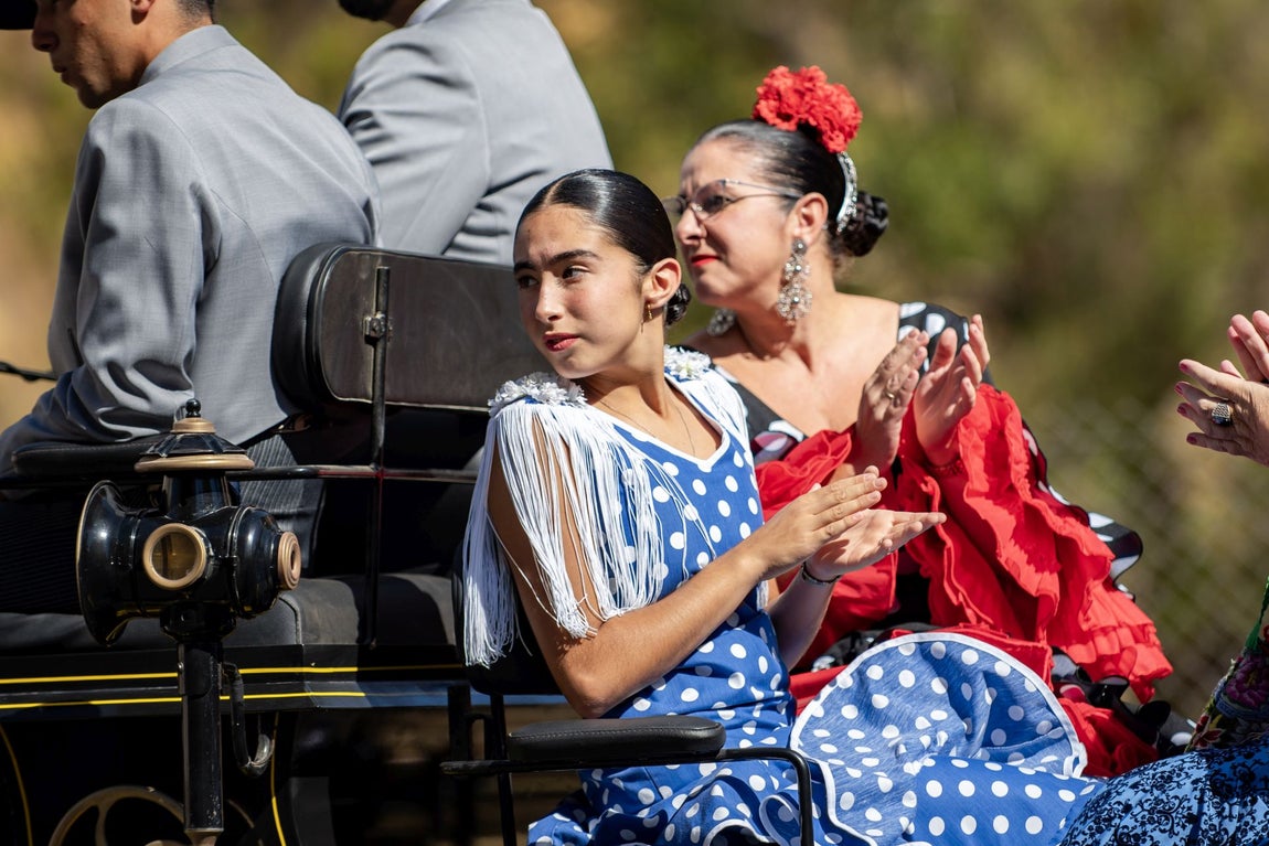 Las mejores imágenes del paseo de enganches de la Feria del Caballo de Huelva