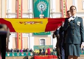 El acto de la Guardia Civil por el Día del Pilar en Huelva, en imágenes