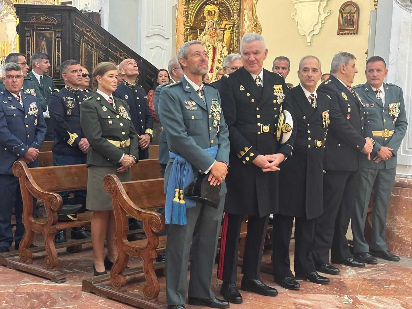 El acto de la Guardia Civil por el Día del Pilar en Huelva, en imágenes