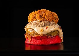 La hamburguesa ganadora en Huelva de The Champions Burger