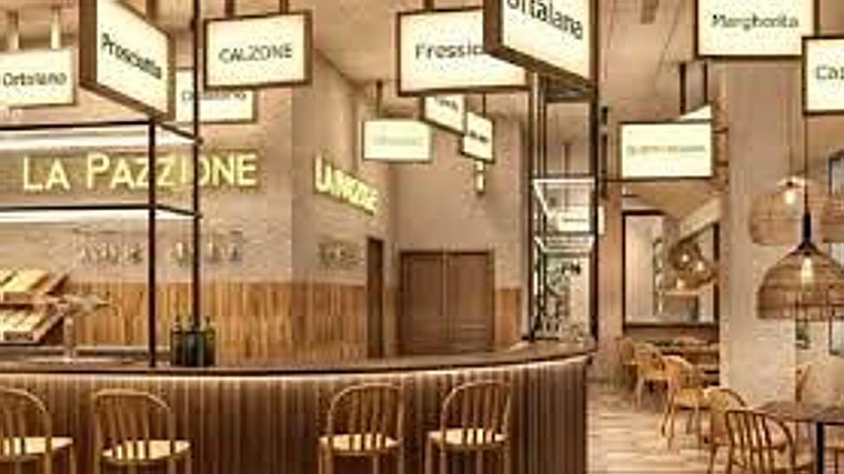 El restaurante italiano La Pazzione está situado en la prolongación de la avenida Andalucía