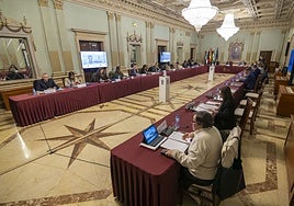 El equipo de Gobierno del Ayuntamiento de Huelva tras aprobar en solitario los presupuestos de 2026: «Decir que no a todo no es hacer oposición, es obstruir»