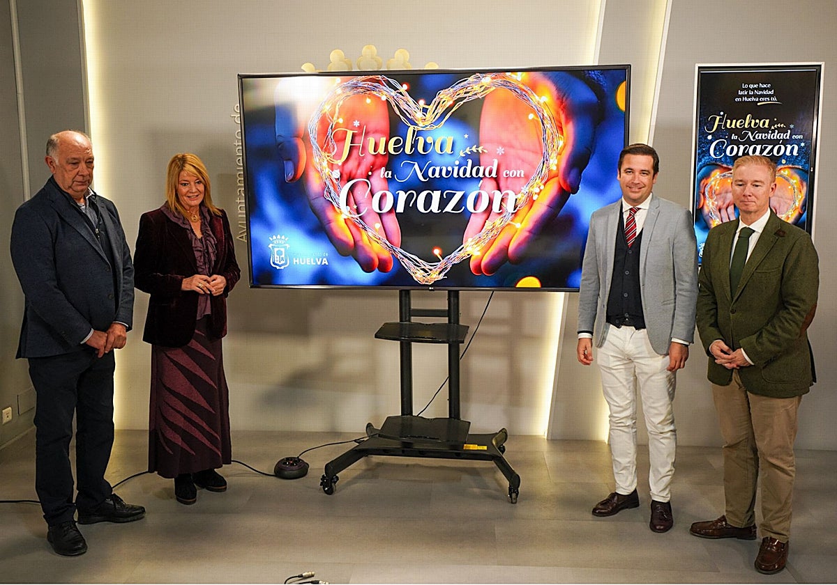 La campaña para fomentar el comercio local esta Navidad en Huelva se ha presentado hoy