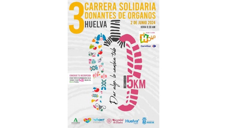 Huelva acoge la &#039;III Carrera Solidaria en Homenaje a los Donantes de Órganos y Tejidos&#039;