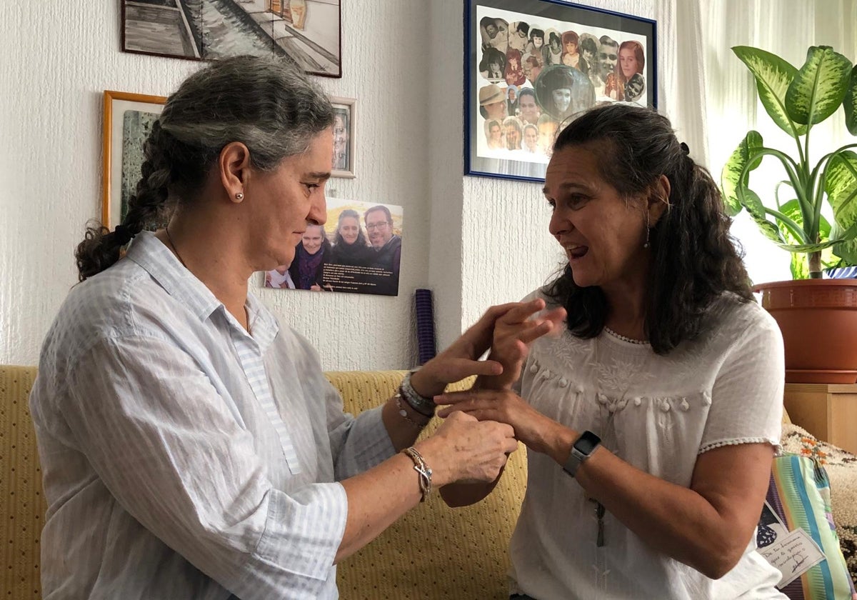 Marisol Brioso y María Teresa Brioso