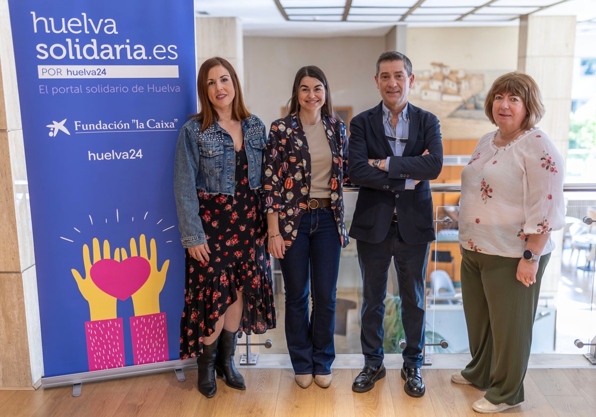 Candela Andivia, Rocío Vera, Antonio Leiva y María Teresa Márquez