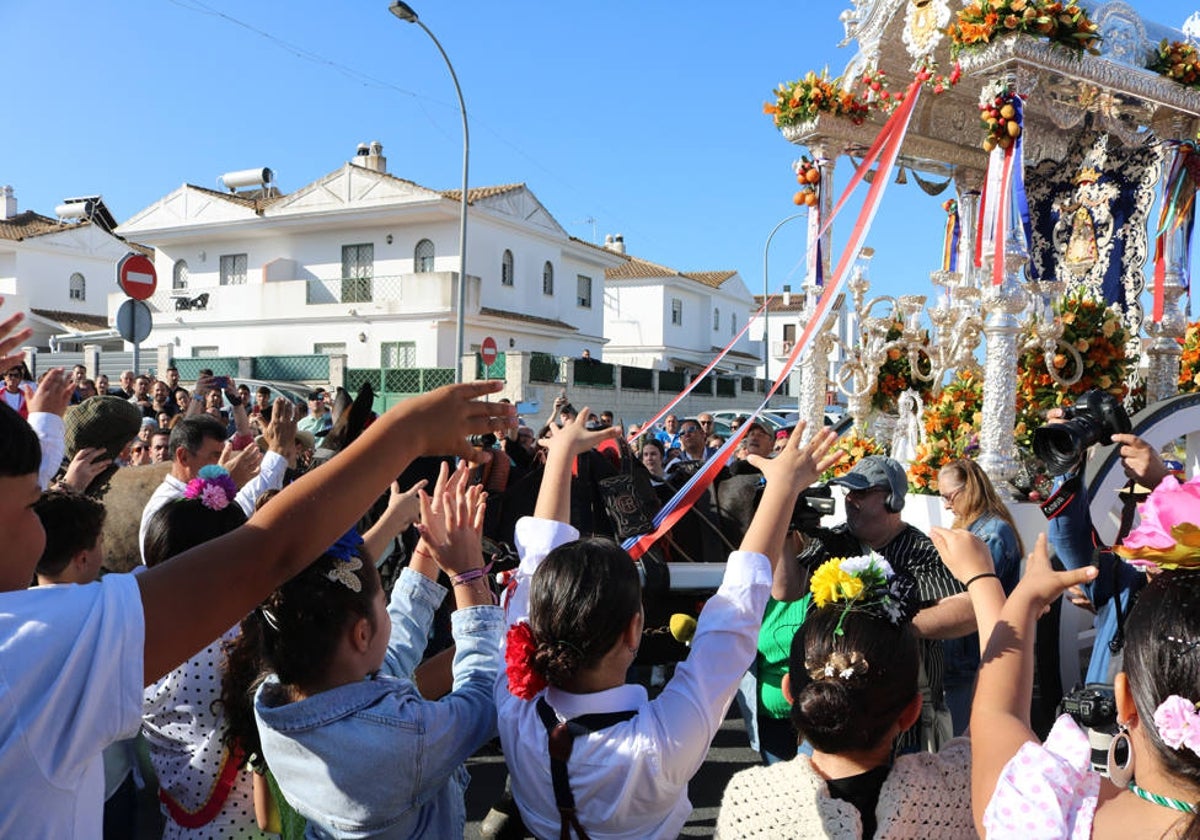 La hermandad de Cartaya camina ya hacia El Rocío
