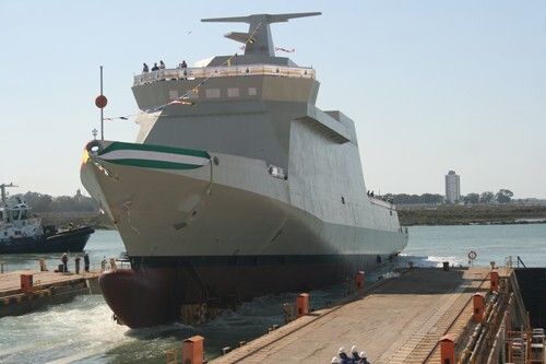 Geosa participa en la construcción del primer buque de acción marítima de la Armada Española