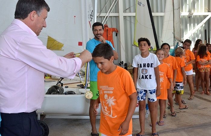 Se clausura en Mazagón la Escuela Multideportiva de Verano de Palos