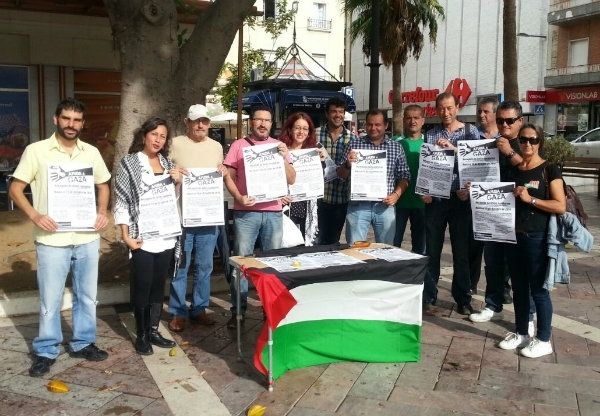 La Plataforma 'Huelva con Palestina' pide ayuda material para los damnificados de Gaza