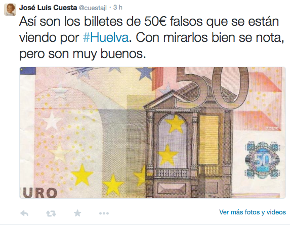 El runrún: Cuidado con los billetes