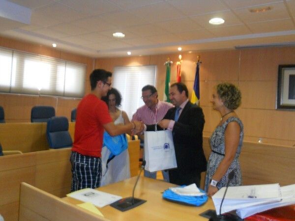 Aljaraque recibe a jóvenes de Villablanca en su intercambio juvenil
