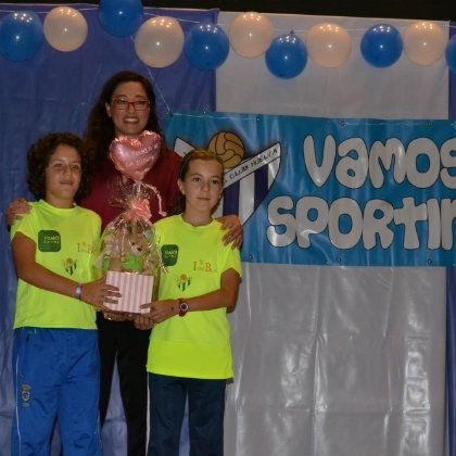 La familia del Fundación Cajasol Sporting