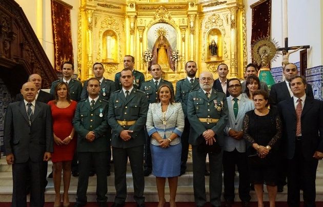 La Guardia Civil de Isla Cristina celebra la festividad de la Virgen del Pilar