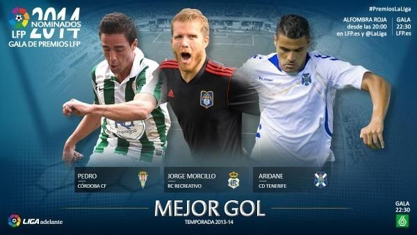 El tanto de Morcillo en Jaén opta a ser el mejor de la pasada temporada en Segunda