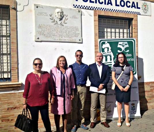 El descubrimiento de una lápida en honor a Sebastián Urbano Vázquez cierra las Jornadas de Historia de Isla Cristina