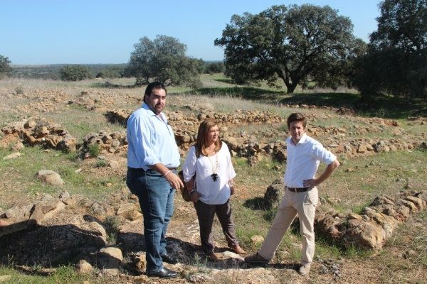 IU y PP reclaman un plan para 'rescatar del abandono' el yacimiento de Tejada la Vieja