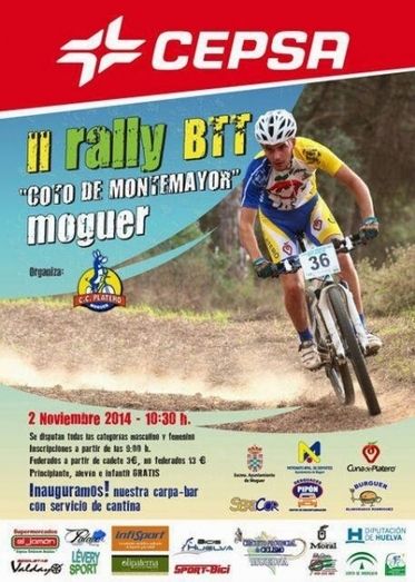 Moguer acogerá el II Rally ‘Coto de Montemayor’, penúltima prueba del Circuito Provincial de Ciclismo