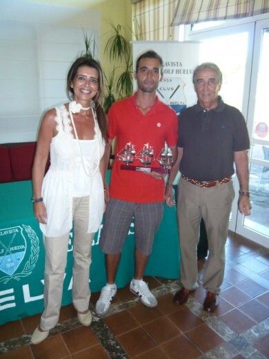 Antonio Leandro Rodríguez, vencedor del Campeonato Colombino de Golf