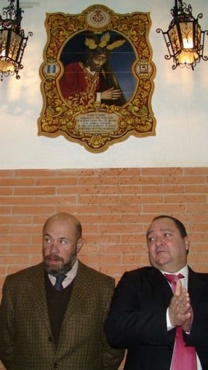 Un retablo de Nuestro Padre Jesús de la Pasión luce en el Nuevo Colombino