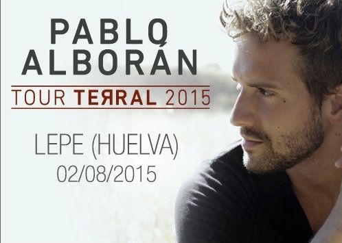 Holea sortea dos entradas para el concierto de Pablo Alborán en Lepe