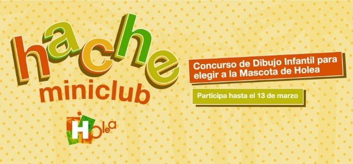 Holea pone en marcha un concurso de dibujo infantil para elegir a su mascota