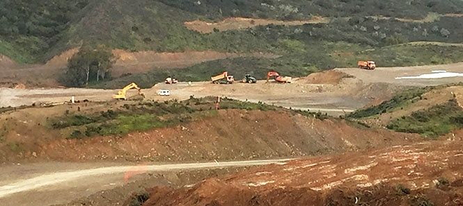 Comienzan las obras del cuerpo de presa de Alcolea