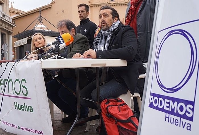 Podemos adelanta que el cambio de modelo productivo en Huelva será uno de los ejes de su programa