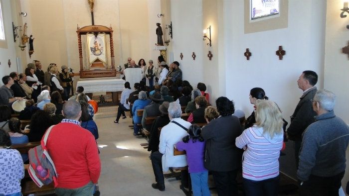 Los romeros del Carmen celebraron una convivencia en el poblado de Mazagón