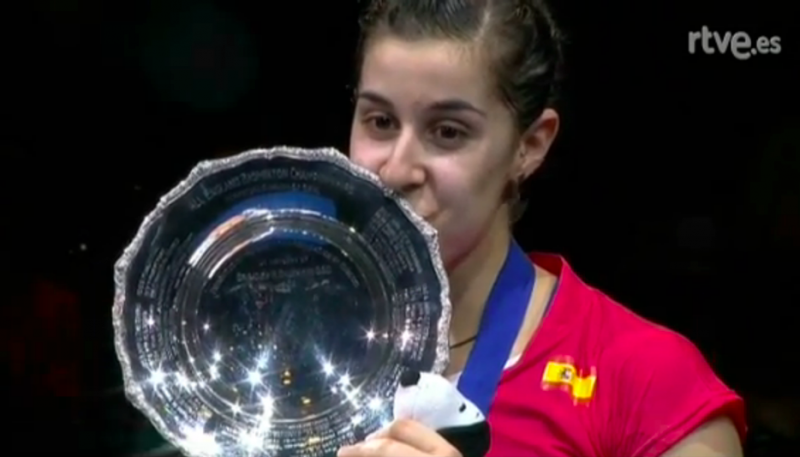 Carolina Marín conquista el All England tras una gran remontada para ser aún más extraordinaria