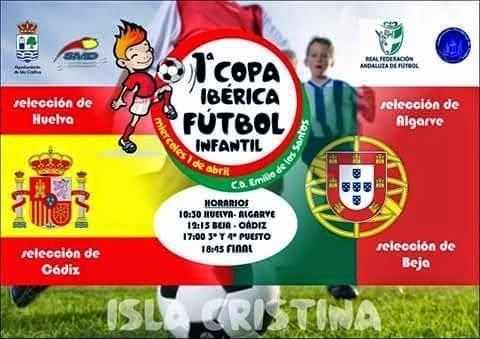 Isla Cristina acoge hoy la Copa Ibérica
