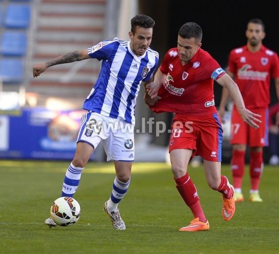 Manu Molina, baja por sanción frente a la Ponferradina
