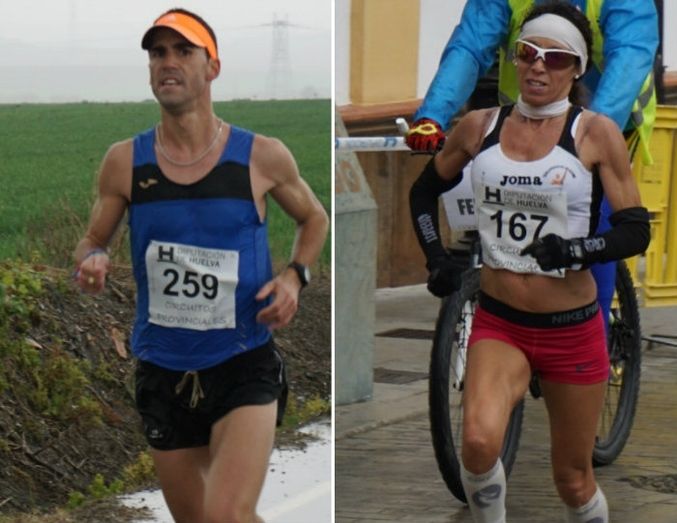 Adrián Andivia y María Belmonte se imponen en Villanueva de las Cruces