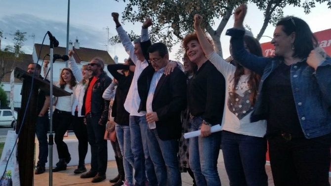 IU se presenta en Aljaraque con el objetivo de “transformar la difícil situación económica y social del municipio”