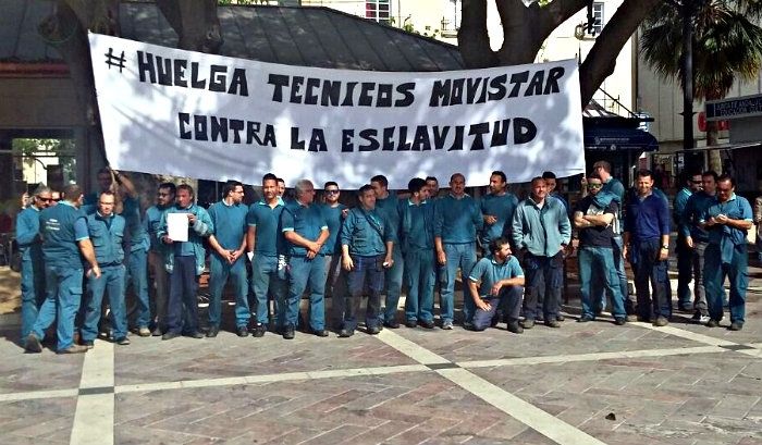La estrategia de CCOO, UGT y la patronal para acabar con la huelga de técnicos de Movistar