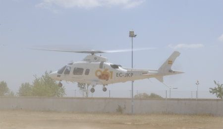 El 061 tuvo que evacuar en helicóptero al Hospital Virgen del Rocío a una niña de cinco años